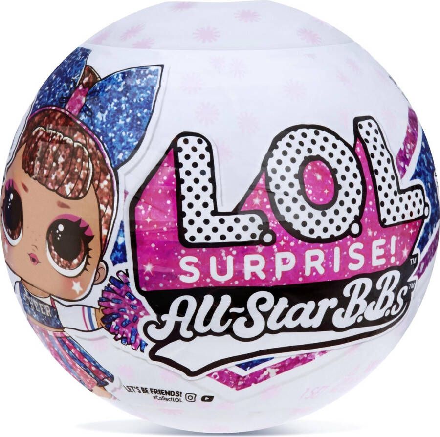L.O.L. Surprise! Bal AllStar B.B.s Serie 1 Honkbal Minipop