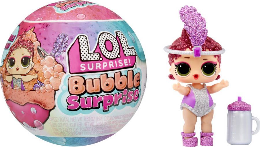 L.O.L. Surprise! Bubble Surprise Dolls 9 7 cm Minipop