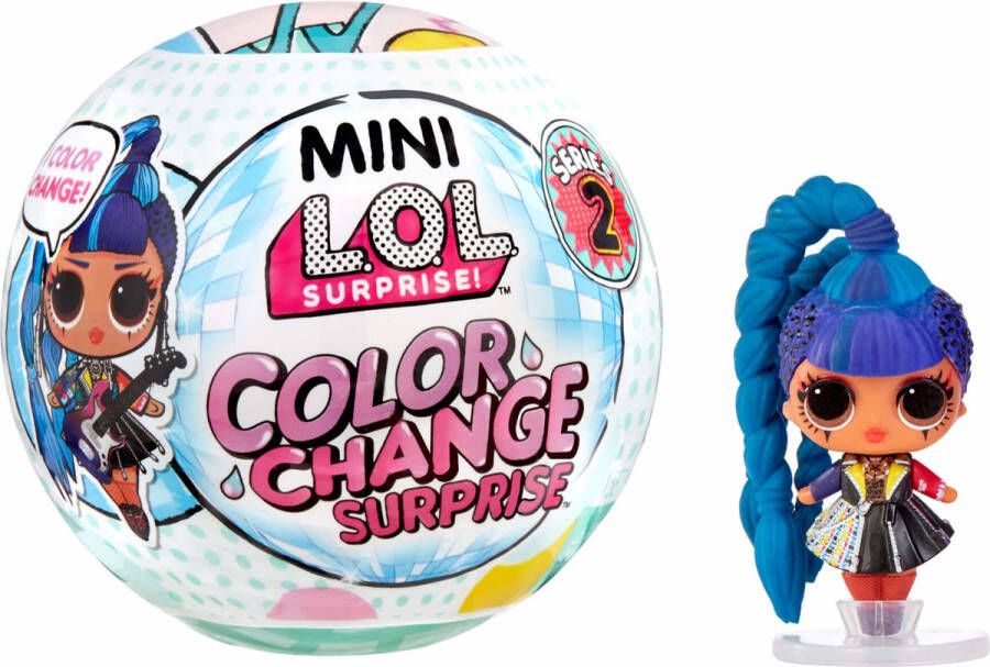 L.O.L. Surprise! Colorchanging S2 2.50 cm Minipop