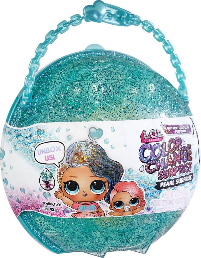 L.O.L. Surprise! Glitter Color Change Pearl Surprise Minipop