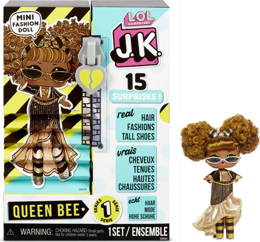 L.O.L. Surprise! J.K. Doll Queen Bee Minipop