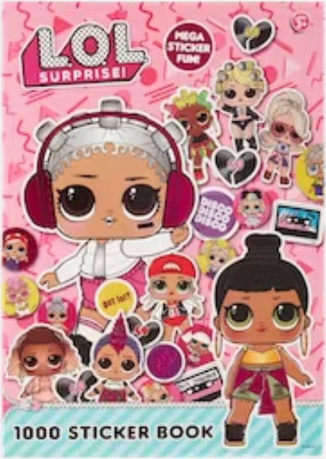 L.O.L. Surprise! L.O.L. Suprise! Stickerboek vol met 1000 stickers