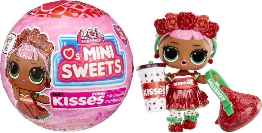 L.O.L. Surprise! Loves Mini Sweets Hugs & Kisses-pop Meltaway Rosie Minipop