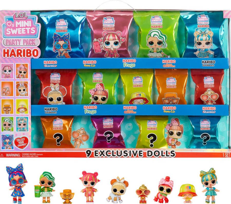No brand L.O.L. Surprise Loves Mini Sweets X Haribo Mini Pop Party Pack