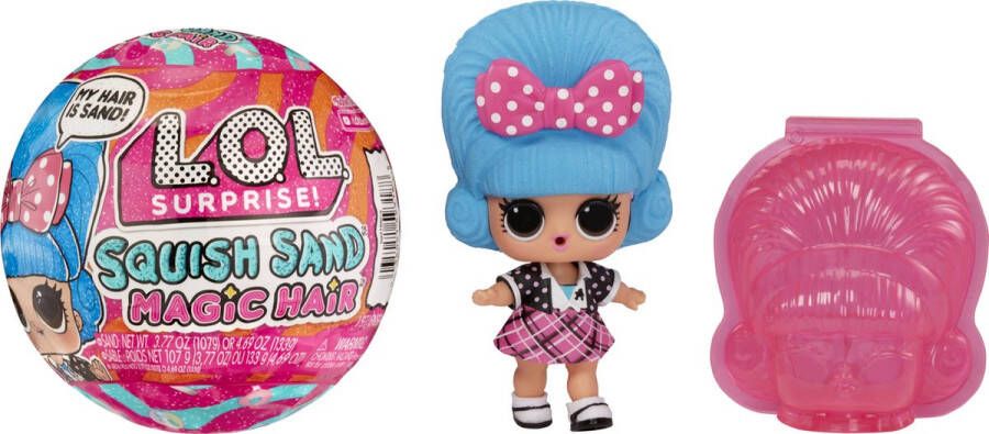 L.O.L. Surprise! Squish Sand Magic Hair Tots 9 7 cm Minipop