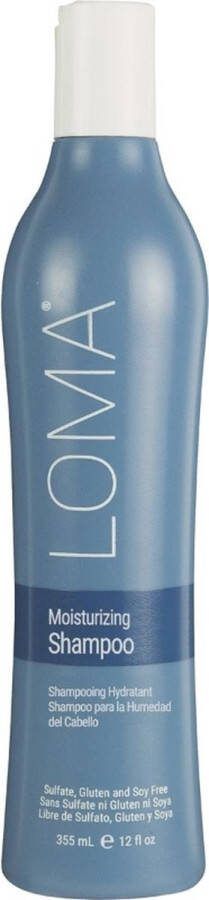 LOMA Moisturerende shampoo 355 mL Voor Haartype: Mannen en Vrouwen Dagelijks gebruik Verzorgend Hydrateert droog haar Natuurlijk Parabeen vrij Reinigt en hydrateert het haar