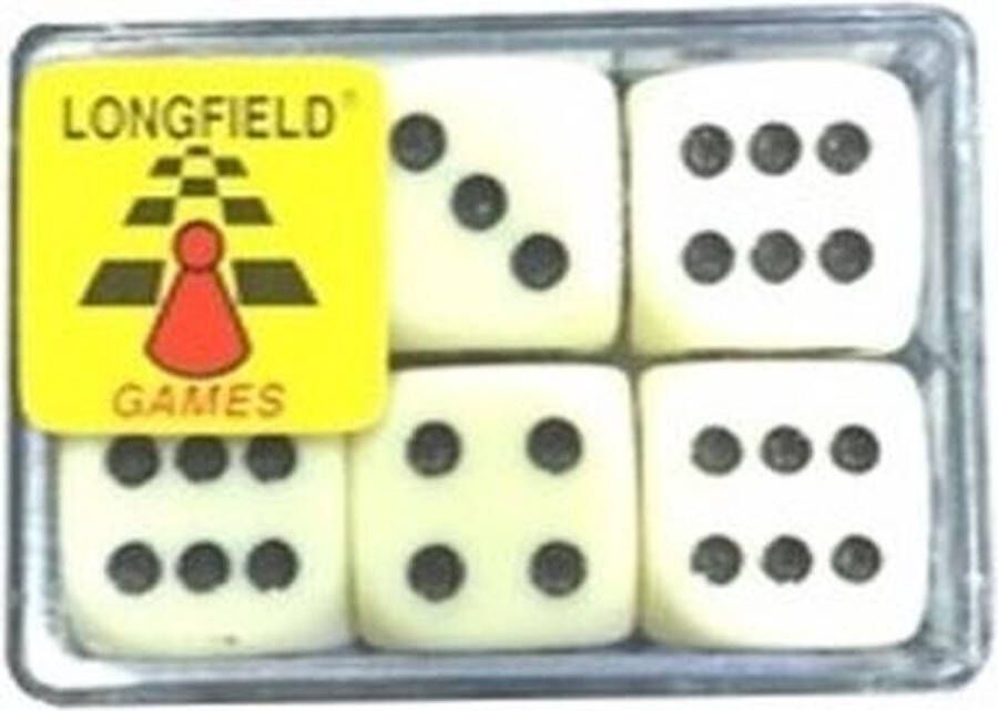 Longfield Games Dobbelstenen 12x stuks