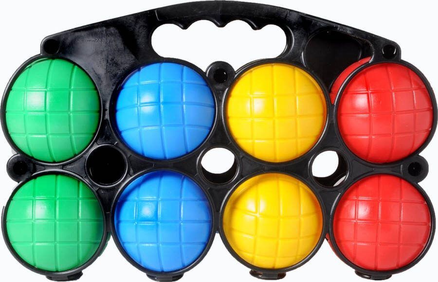 Longfield Jeu de boule 8 plastic ballen