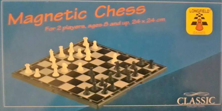 Longfield Magnetisch schaakspel voor 2 spelers