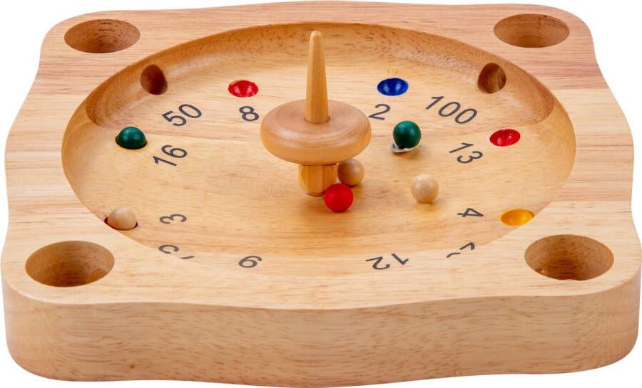 Longfield RUBBER WOOD TIROLER ROULETTE INCLUDING RULES OF THE GAME