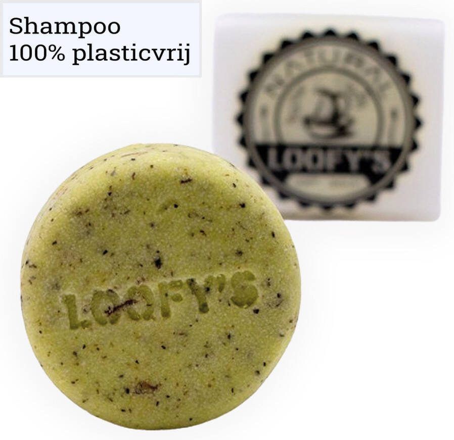 Loofys Loofy s Voordeelverpakking Voedende Shampoo Bar voor Vrouwen [Green|Mojito] Plasticvrij & Vegan