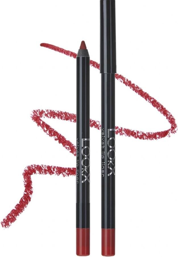 Lookx Velvet lipliner No. 17 Rich ruby