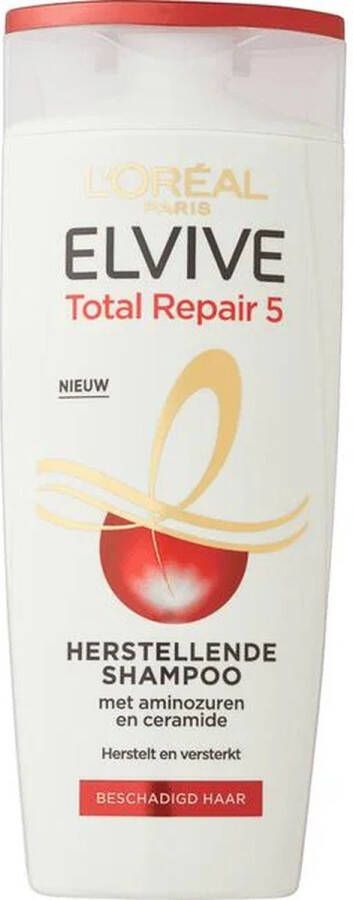 L Oréal Paris L'ORÉAL PARIS ELSÈVE TOTAL REPAIR 5 HERSTELLENDE SHAMPOO 500ml X 4 STUKS