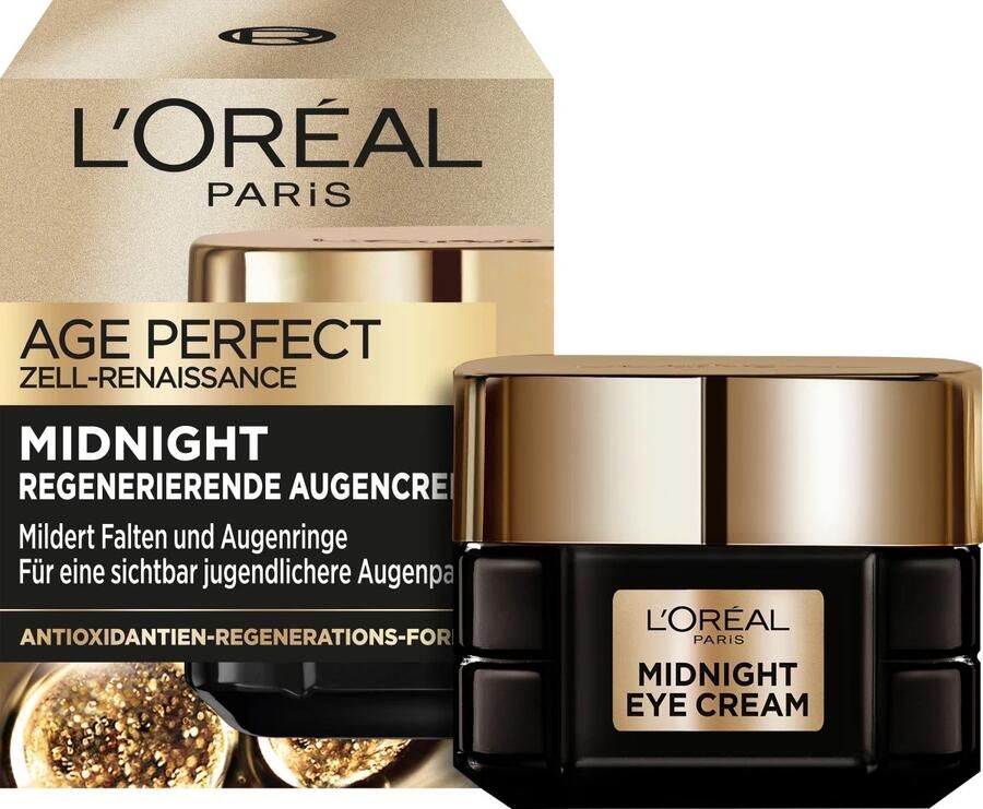 LÓreal L'ORÉAL PARIJS Oogcrème Age Perfect Cell Renaissance Midnight 15 ml