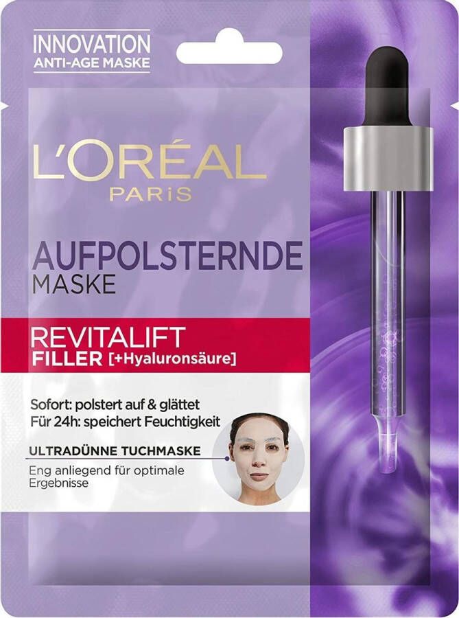 L Oréal Paris 3600523801299 gezichtsmasker Vrouwen 30+ jaar Vellen