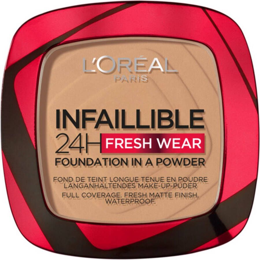 L Oréal Paris 3x L'Oréal Infaillible 24H Foundation In A Powder 300 Amber