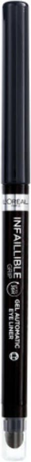 L Oréal Paris 3x L'Oréal Infaillible 36H Grip Gel Automatic Eyeliner Intense Black