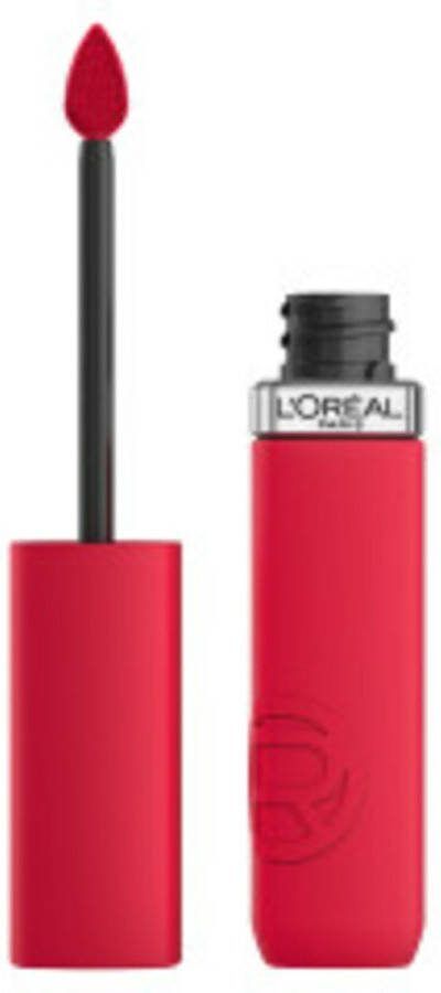 L Oréal Paris L'Oréal Matte Resistance Liquid Lipstick 245 French Kiss 3 x 5 ml Voordeelverpakking
