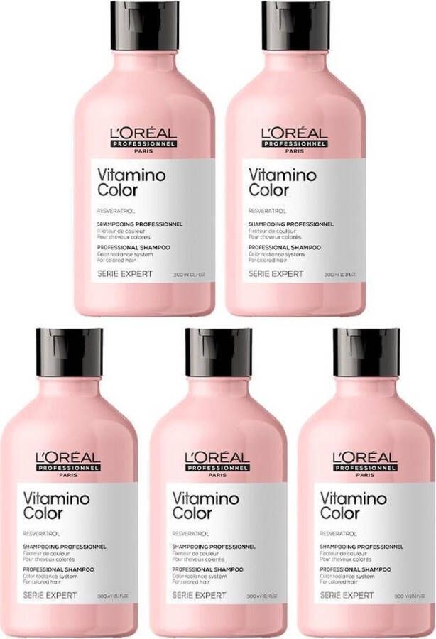 L Oréal Paris 5x L'Oréal Serie Expert Vitamino Shampoo 300ml