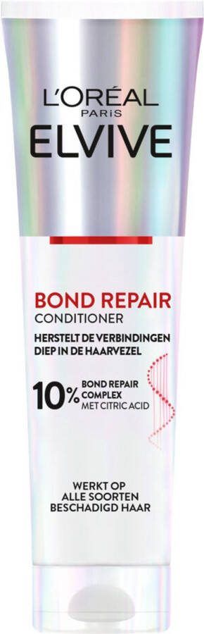 L Oréal Paris L'Oréal Paris Elvive Bond Repair Conditioner Beschadigd Haar 6 x 150ml