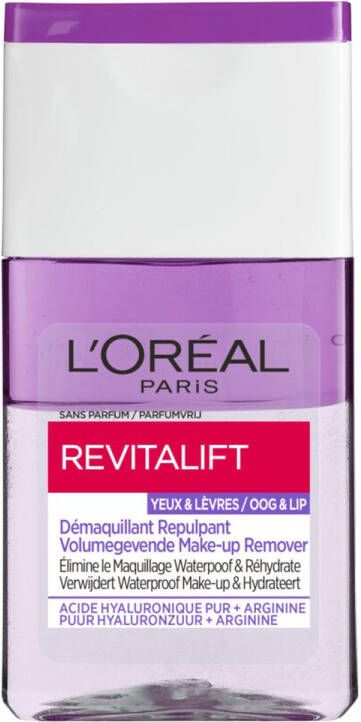 L Oréal Paris 6x L'Oréal Revitalift Volumegevende Make-up Remover 125 ml