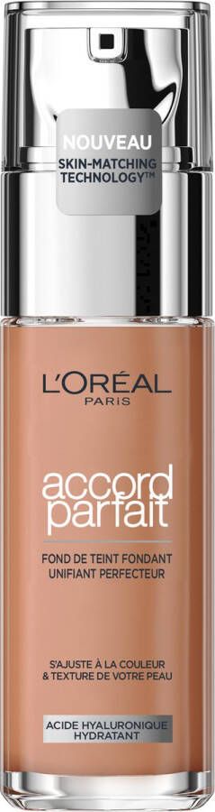 L Oréal Paris Accord Parfait Foundation 2R C Natuurlijk Dekkende Foundation met Hyaluronzuur en SPF 16 30 ml