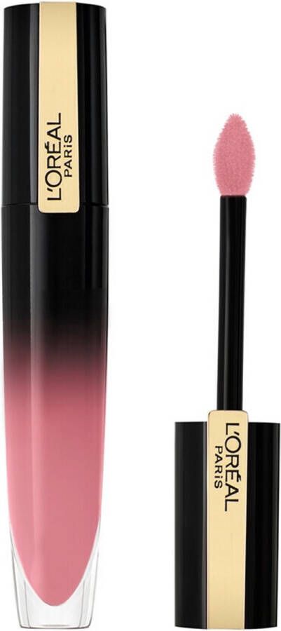 L Oréal Paris Brilliant Signature Lippenstift 305 Be Captivating Roze Ultra Glanzend