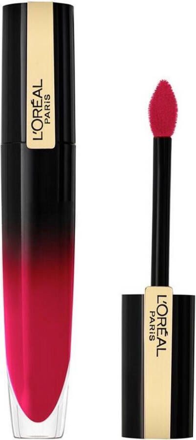 L Oréal Paris Brilliant Signature Lippenstift 308 Be Demanding Roze Ultra Glanzend