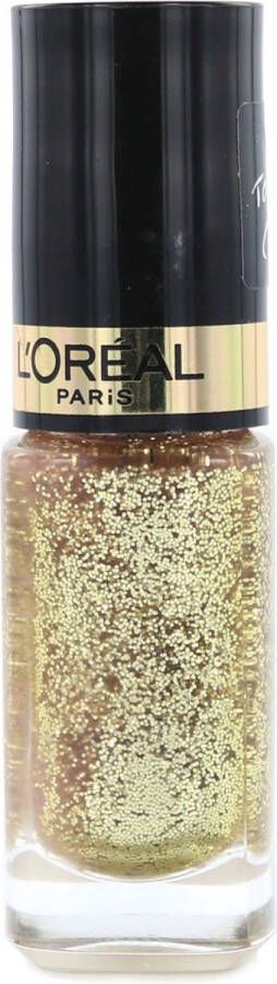 L Oréal Paris Color Riche Le Vernis 910 Gold Carat Goud Nagellak Topcoat