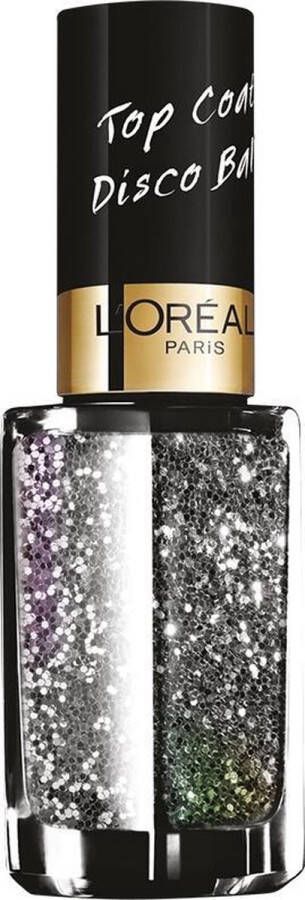 L Oréal Paris Color Riche Le Vernis 922 Disco Ball Glitter Nagellak Topcoat