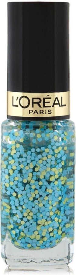 L Oréal Paris Color Riche Le Vernis 928 Oulala Blue Blauw Nagellak Topcoat
