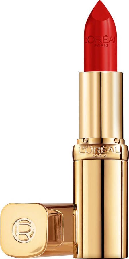 L Oréal Paris Color Riche Satin Lipstick Verzorgende Lippenstift Verrijkt met Arganolie 297 Red Passion Rood 4 54 gr