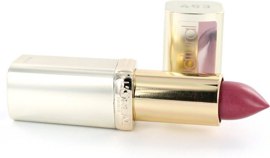 L Oréal Paris Color Riche Satin Lipstick Verzorgende Lippenstift Verrijkt met Arganolie 453 Rose Creme Roze 4 54 gr