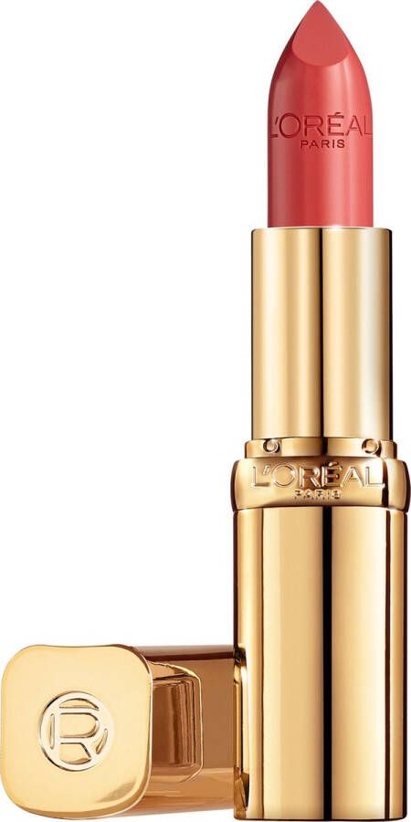 L Oréal Paris Color Riche Satin Lipstick Verzorgende Lippenstift Verrijkt met Arganolie 108 Brun Cuivré Bruin 4 54 gr