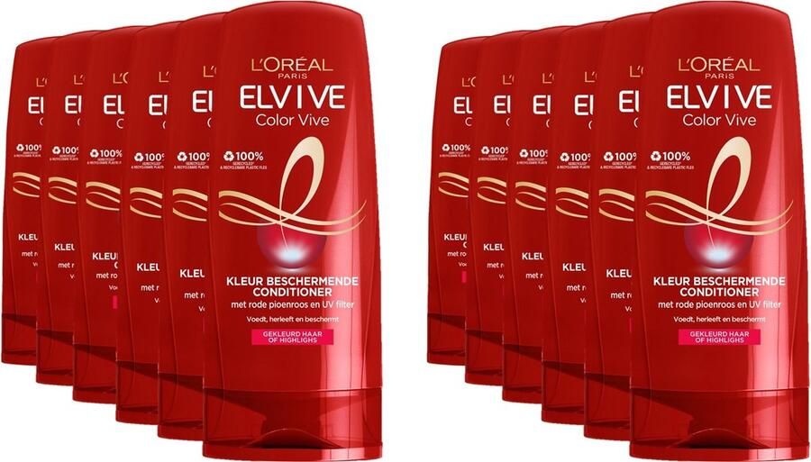 L Oréal Paris Color Vive Conditioner Gekleurd haar Voordeelverpakking 12 x 200ml