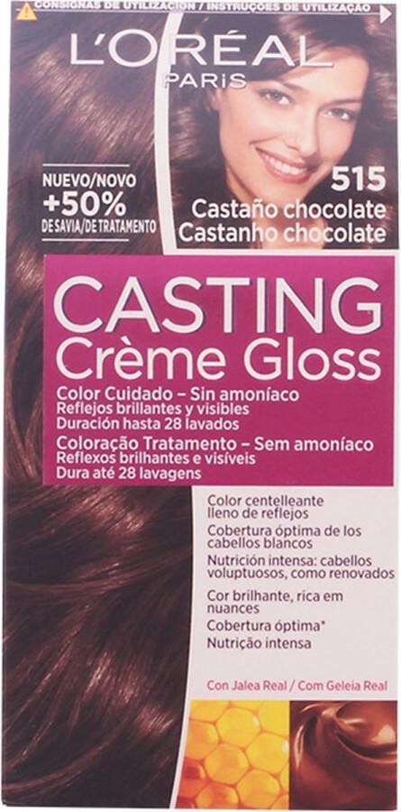 L Oréal Paris Dye No Ammonia Casting Creme Gloss L'Oreal Make Up Chocolate chestnut