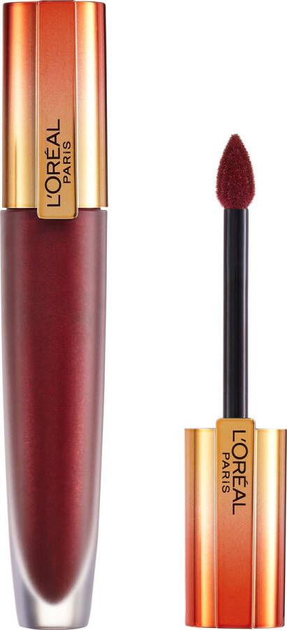 L Oréal Paris Electric Nights Rouge Signature Matte Lipstick 205 I Fascinate – Burgundy