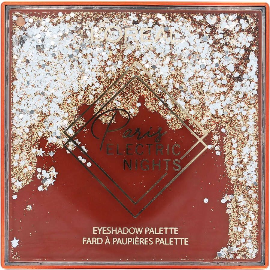 L Oréal Paris Electric Nights Snow Globe Oogschaduw Palette 02 Electric Night – Glanzende en Matte Finish