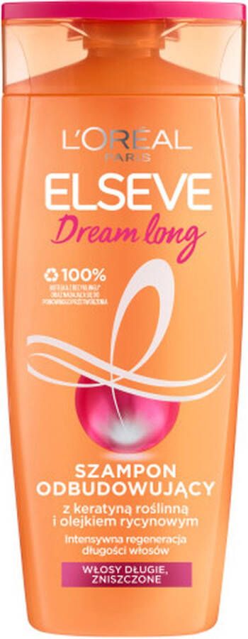 L Oréal Paris Elseve Dream Long Herstellende Shampoo voor lang en beschadigd haar 250ml