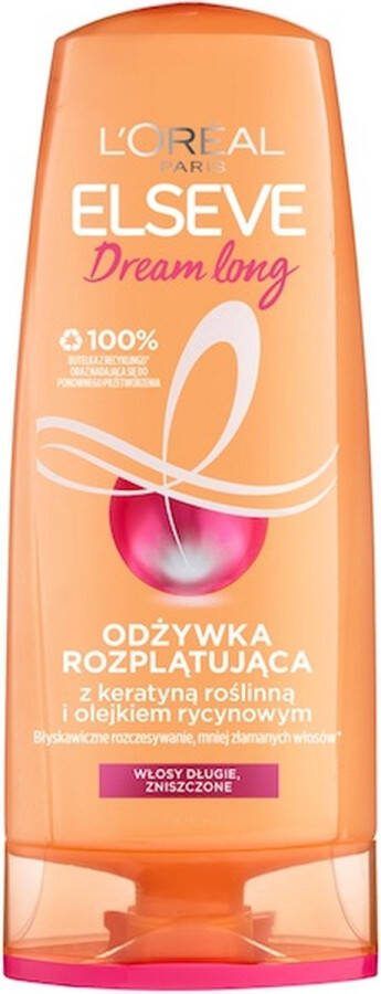 L Oréal Paris Elseve Dream Long ontwarrende conditioner voor lang en beschadigd haar 200ml