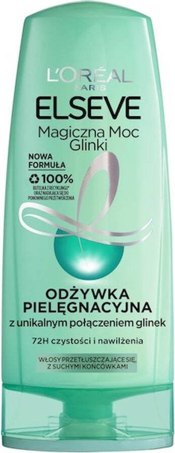 L Oréal Paris Elseve Magic Power of Clay Conditioner voor normaal haar met neiging tot vet 200ml