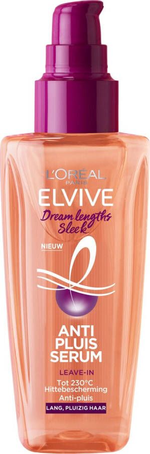L Oréal Paris Elvive Dream Lengths Sleek Haarserum Met Keratine Lang Beschadigd Haar Unisex 100ml