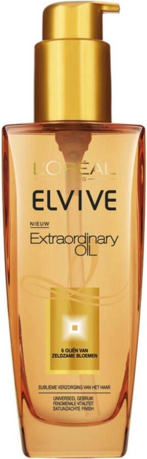 L Oréal Paris Elvive Extraordinary Oil Haarolie Alle Haartypes 100 ml