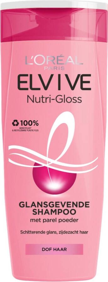 L Oréal Paris L'Oréal Paris Elvive Nutri Gloss Shampoo Dof haar 250ml