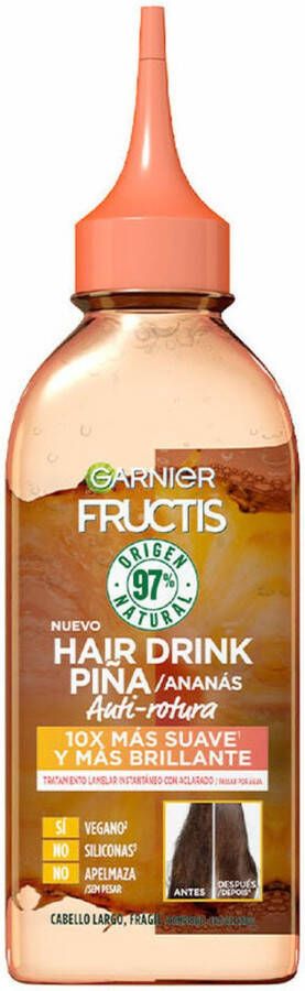 Novex Anti-Breakage Conditioner Garnier Fructis Hair Drink Pineapple Liquid (200 ml)