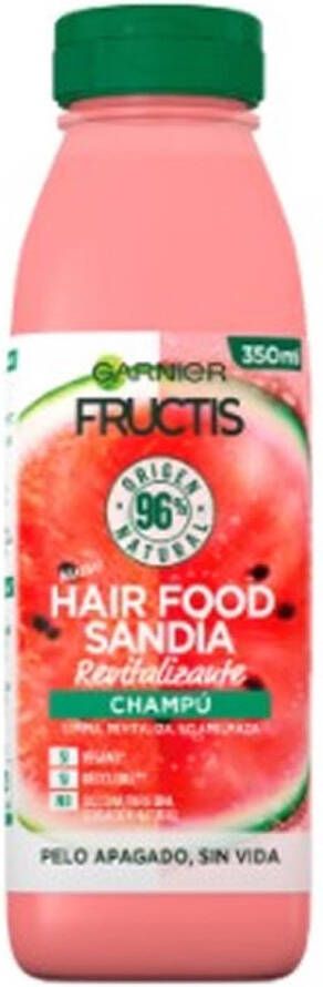 L Oréal Paris Garnier Fructis Hair Food Sandía Champú Revitalizante 350 Ml