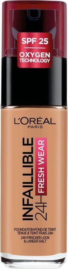 L Oréal Paris Infaillible 32H Fresh Wear Foundation 290 Golden Amber Langhoudende Foundation met SPF