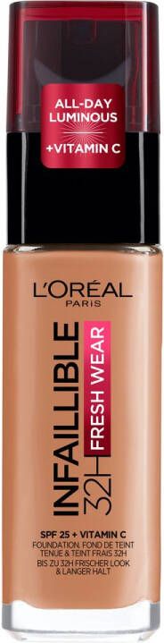 L Oréal Paris Infaillible 32HR Fresh Wear Foundation 320 Caramel Langhoudende Foundation met SPF