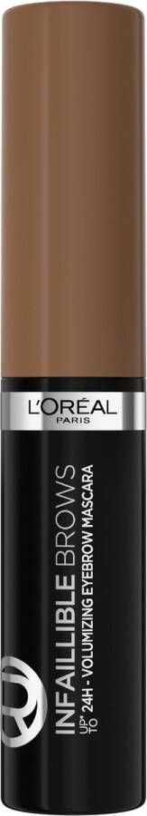 L Oréal Paris Infaillible up to 24H Brow Mascara Wenkbrauwmascara 5.0 Light Brunette 5 ml