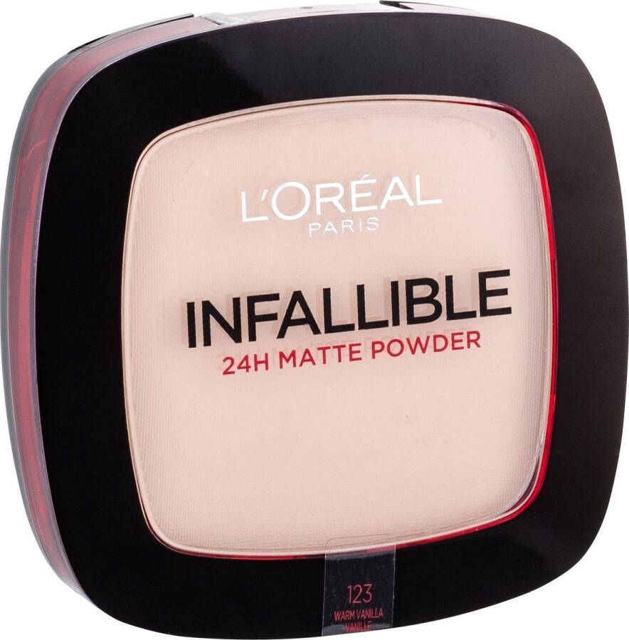 L Oréal Paris Infallible Foundation poeder 123 Warm Vanilla